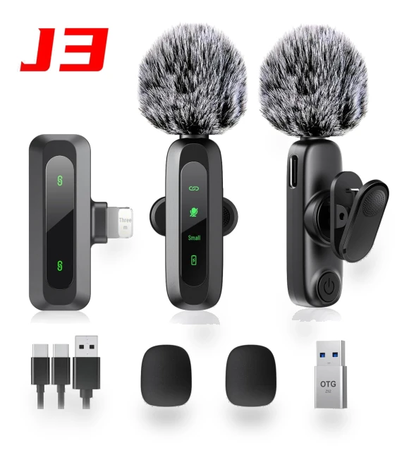 Noise Cancelling Mini Microphone for Outdoor Live Streaming — Microphones, TopSky