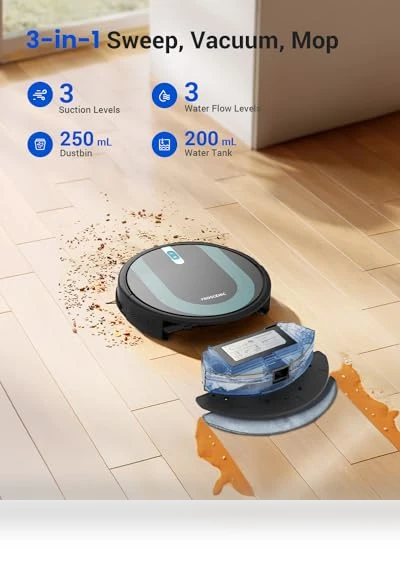 Robot Vacuum and Mop Combo — Smart Cleaning Robots, Proscenic