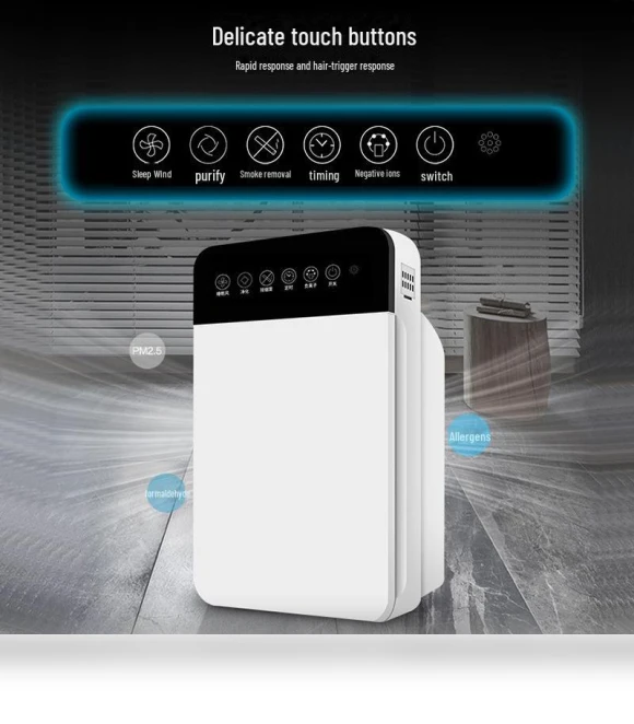 Smart Air Purifier — Air Ionizers, Perfect choice for your home