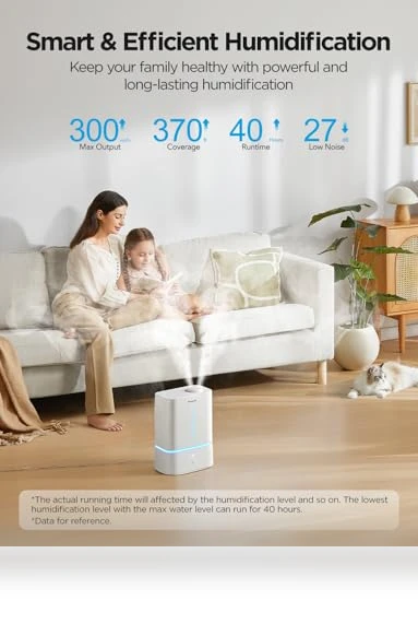 Smart Cool Mist Air Humidifier — Air Moisturizers, GoveeLife