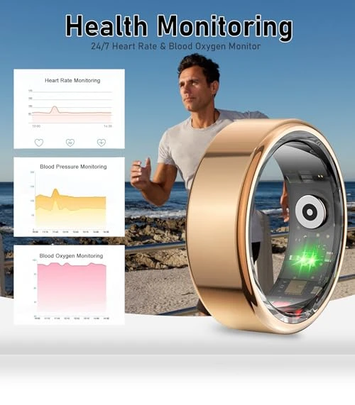 Smart Fitness Tracker Ring — Smart Rings, GANSI