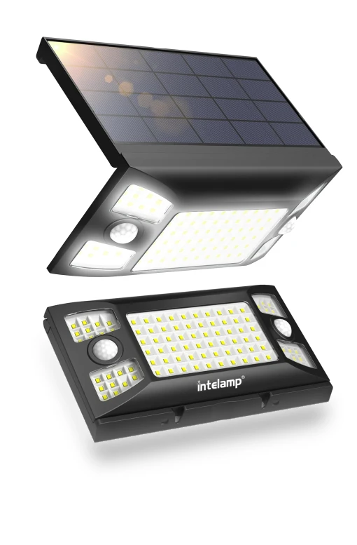 Solar Light Outdoor Folding Motion Sensor Lighting — Outdoor Security & Flood Lighting, SAMURAI STYLE