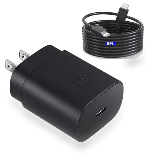 Super Fast Charging 25W USB C Wall Charger Block with 6ft Type C Charger Cable — Chargers, Guangdong Sangu Technology Co Ltd