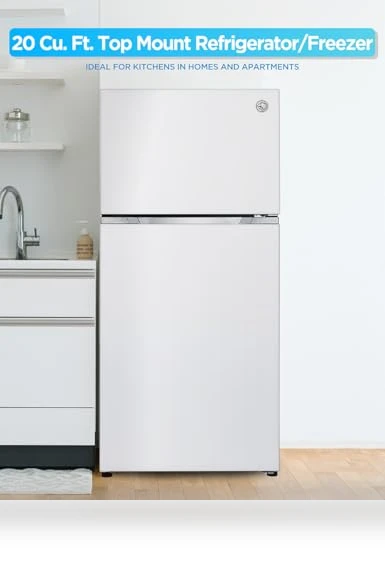 Top Mount Refrigerator with Freezer — Mini Fridges, Commercial Cool