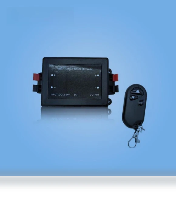 Wireless RF 3-button Color Controller for LED Strips — Remote Controls, WoW Home