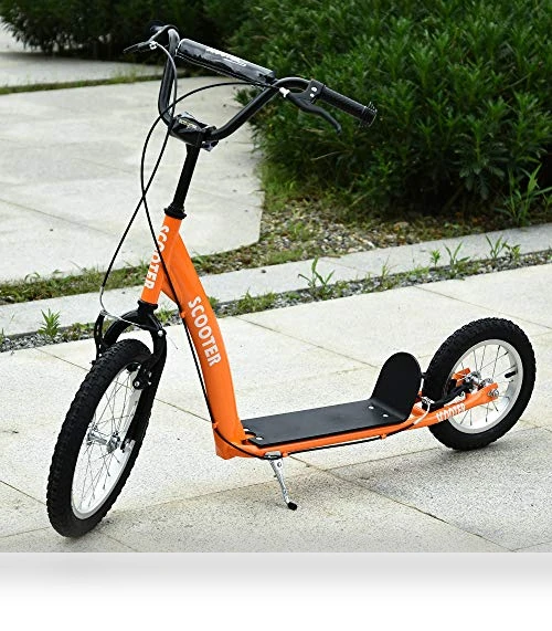 Youth Scooter Kick Scooter for Kids — Push Scooters, Aosom
