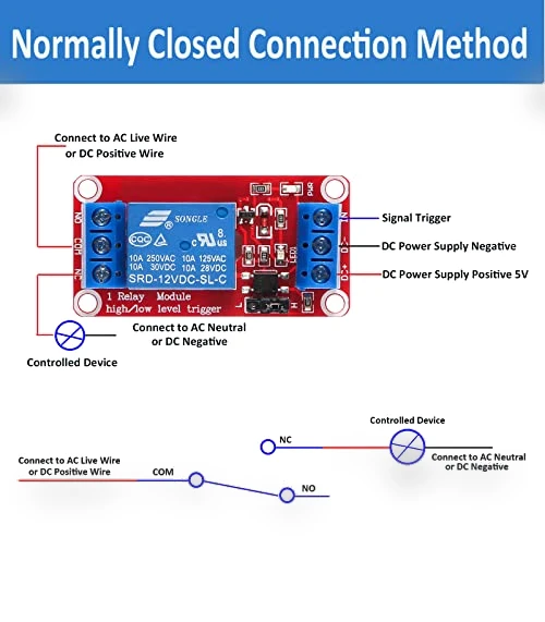 1 Channel Relay Switch Board — Relay Control Module