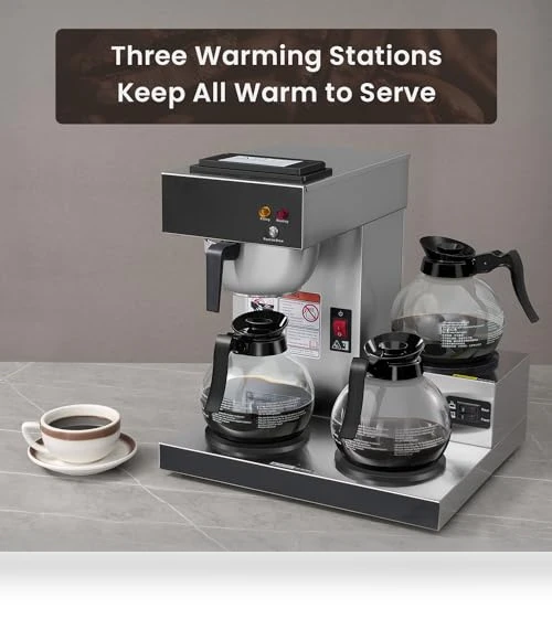 12-Cup Commercial Coffee Maker — Coffee Makers, SYBO