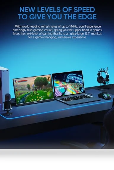 144Hz Portable Gaming Monitor — Display Solutions, ARZOPA