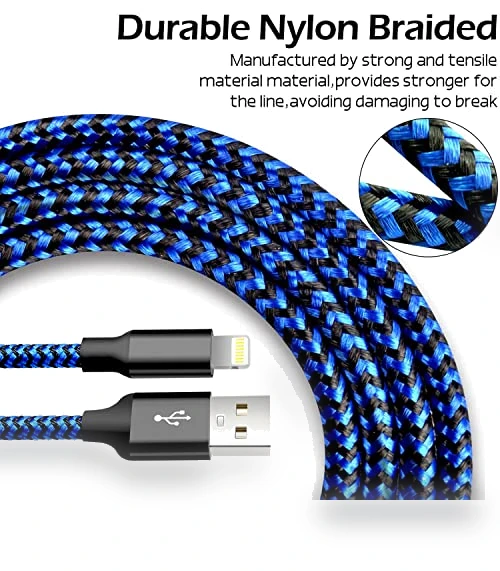 5 Pack Lightning Charging Cable — Cables, cugunu