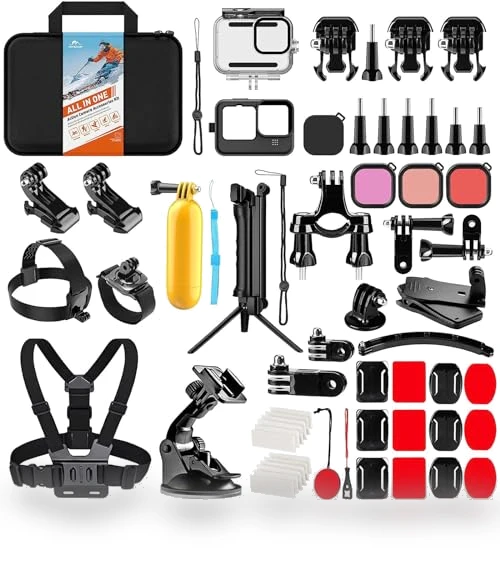 Action Camera Accessories Kit — Wearable Cameras, HONGDAK