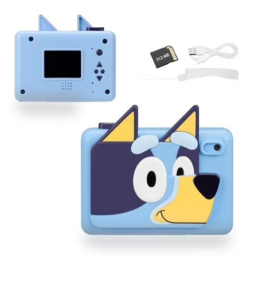 Bluey Kids Camera with SD Card — Interactive Learning Devices, eKids