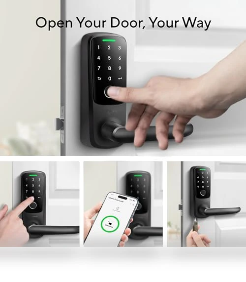 Built-in WiFi Smart Lock with Fingerprint — Smart Home Security, ULTRALOQ