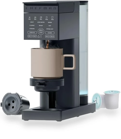Caffeinator Single Serve Coffee Maker — Coffee & Espresso Combos, Chefman