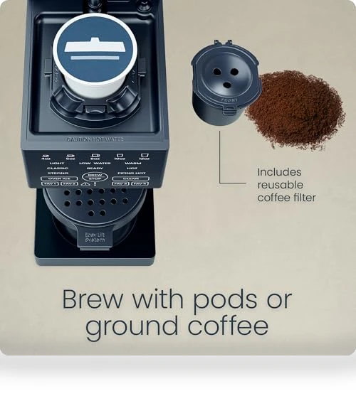Caffeinator Single Serve Coffee Maker — Coffee & Espresso Combos, Chefman
