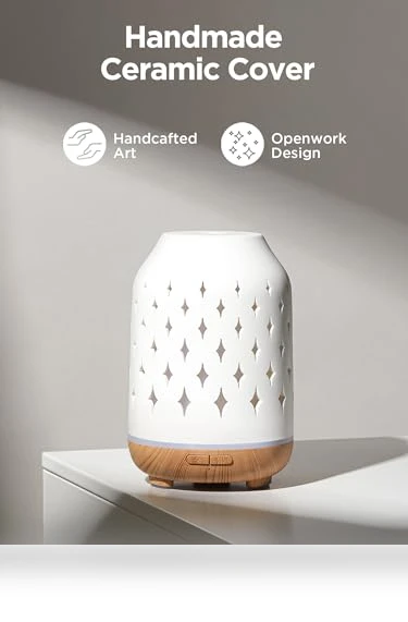 Ceramic Aromatherapy Diffuser — Diffusers, InnoGear