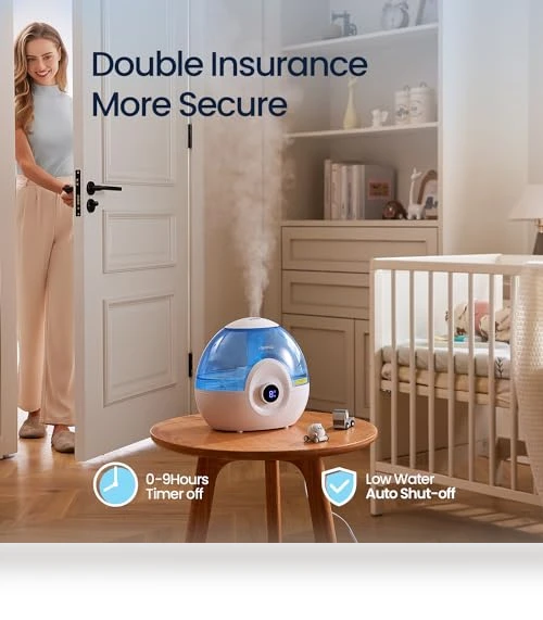 Cool Mist Humidifier — Air Moisturizers, raydrop