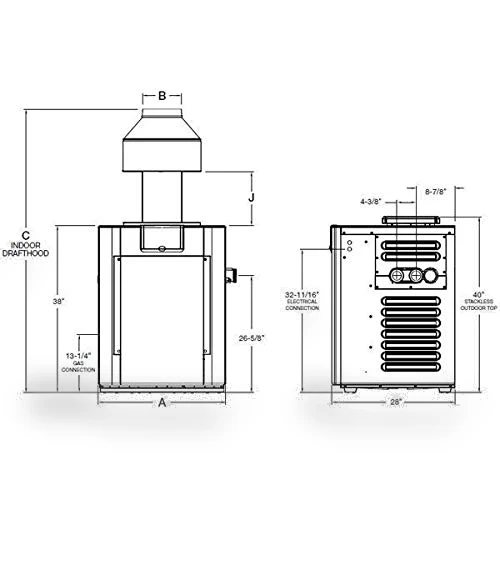 Digital Natural Gas Pool Heater — Swimming Pool Heaters, Raypak
