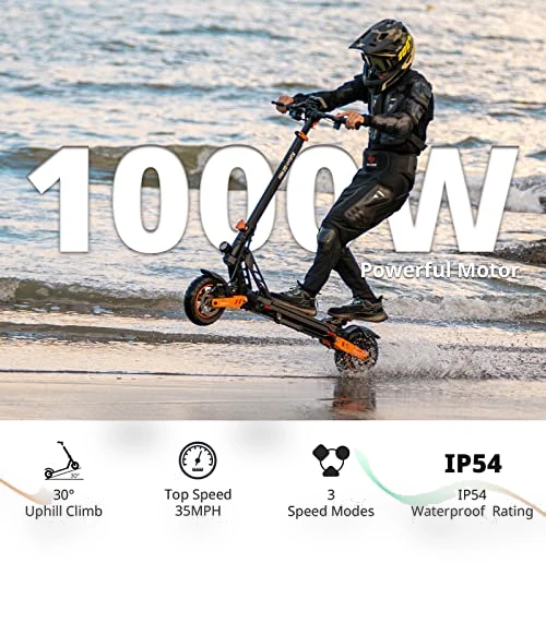 Electric Scooter with Seat — Push Scooters, KugooKirin