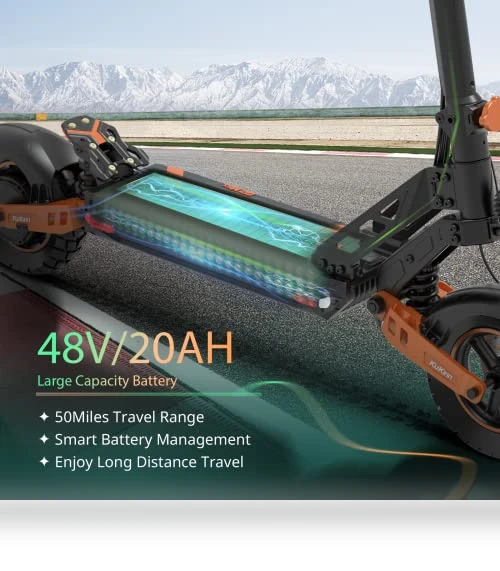 Electric Scooter with Seat — Push Scooters, KugooKirin