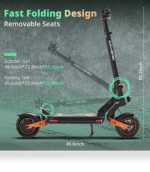 Electric Scooter with Seat — Push Scooters, KugooKirin