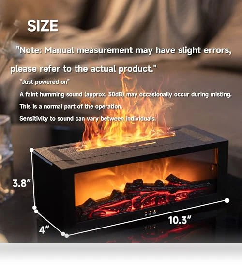 Flame Air Diffuser Humidifier — Air Moisturizers, TMEHM