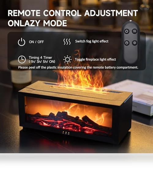 Flame Air Diffuser Humidifier — Air Moisturizers, TMEHM
