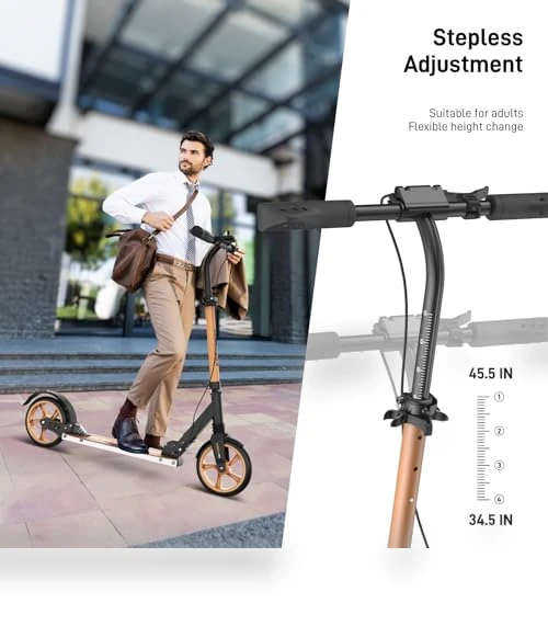 Foldable Kick Scooter — Push Scooters, WAYPLUS