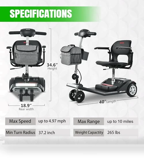 Folding Electric Scooter — Push Scooters, WTRAVEL