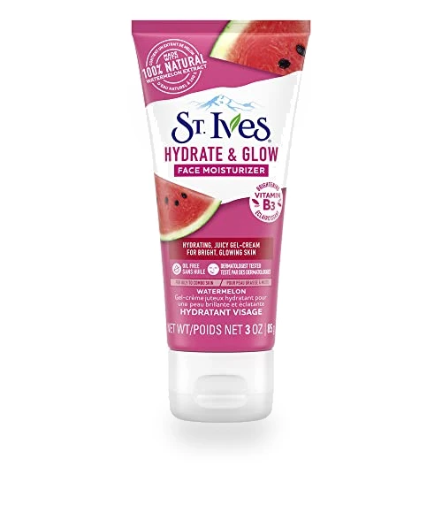 Hydrate & Glow Face Moisturizer — Body Oils, St. Ives