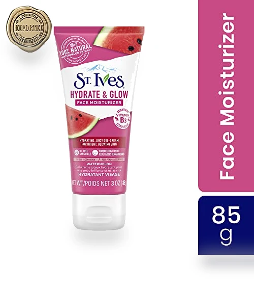 Hydrate & Glow Face Moisturizer — Body Oils, St. Ives
