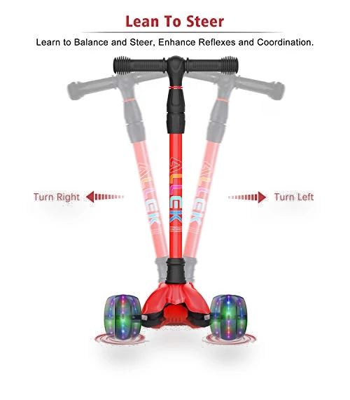 Kick Scooter with Light-Up Wheels — Push Scooters, Allek
