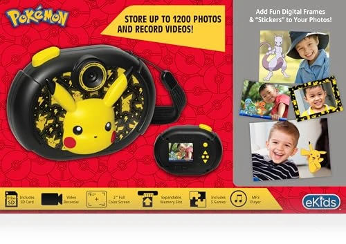 Pokemon Kids Camera — Interactive Learning Devices, eKids