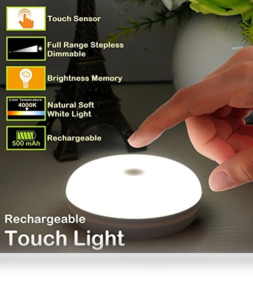 Rechargeable Touch Light — Night Lights, RTSU