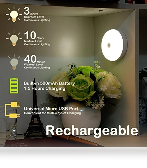Rechargeable Touch Light — Night Lights, RTSU