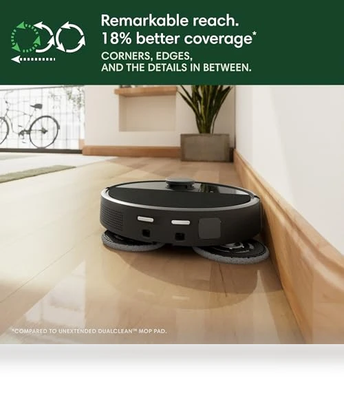 Robot Vacuum & Mop + AutoWash Dock — Smart Cleaning Robots, iRobot
