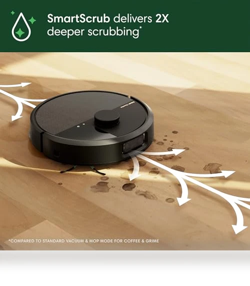 Robot Vacuum & Mop + AutoWash Dock — Smart Cleaning Robots, iRobot