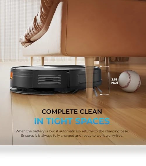 Robot Vacuum and Mop Combo — Smart Cleaning Robots, LWbrazl
