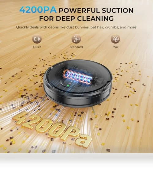 Robot Vacuum and Mop Combo — Smart Cleaning Robots, LWbrazl