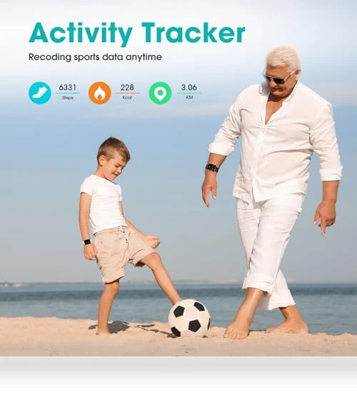 Senior Friendly Pedometer Watch — Smartwatches, Pautios