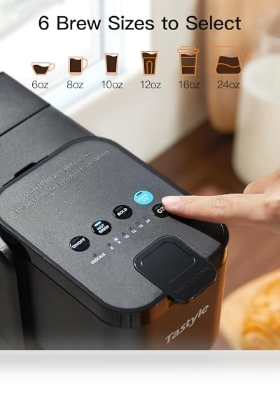 Single Serve Hot & Iced Coffee Maker — Brewing Excellence