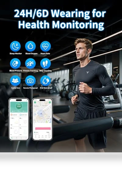 Smart Health Tracker Ring — Smart Rings, Melilinkcn