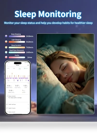 Smart Health Tracker Ring — Smart Rings, Melilinkcn