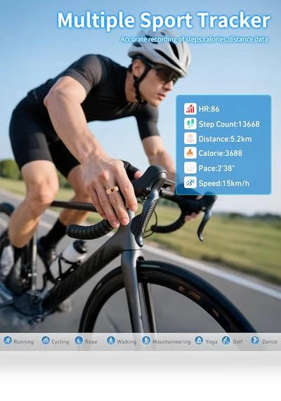 Smart Health Tracker Ring — Smart Rings, Melilinkcn