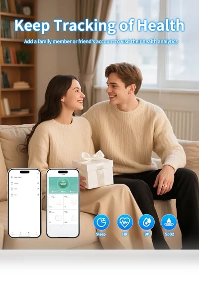 Smart Health Tracker Ring — Smart Rings, Melilinkcn