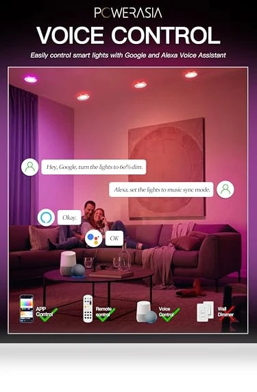 Smart LED Recessed Lighting — Recessed Lighting, POWERASIA