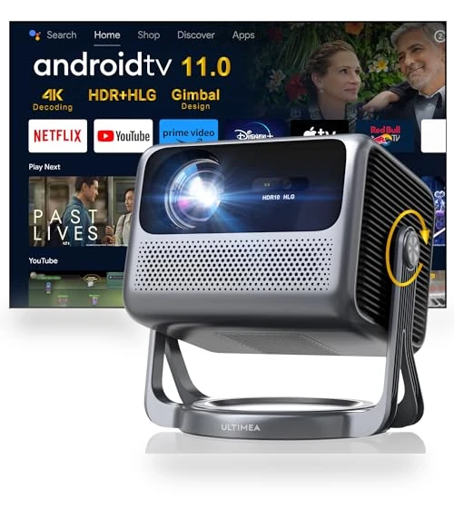 Smart Projector with Android TV — Home Theater Projectors, Ultimea