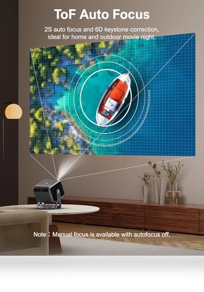 Smart Projector with Android TV — Home Theater Projectors, Ultimea