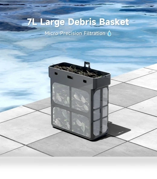 Solar Pool Skimmer Robot — Smart Cleaning Robots, WYBOT