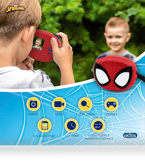 Spiderman Kids Camera — Interactive Learning Devices, eKids